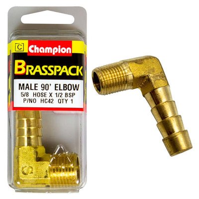 Champion Brass 5/8in x 1/2in 90Deg Male Elbow Default Title