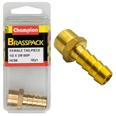 Champion Brass 1/2in x 3/8in Female Tailpiece Default Title