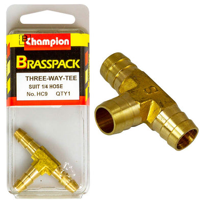 Champion Brass 1/4in 'T' Joiner Default Title