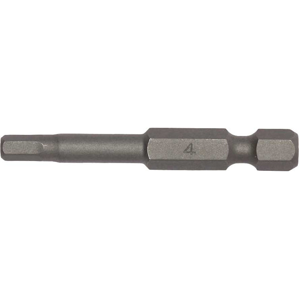 Teng 3pc 1/4in Hex 4mm Hex Bit x 50mm (L) Default Title