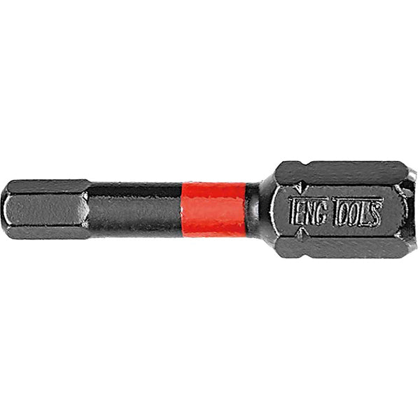 Teng 5pc 1/4in Hex 4 Impact Screwdriver Bit 30mm Default Title