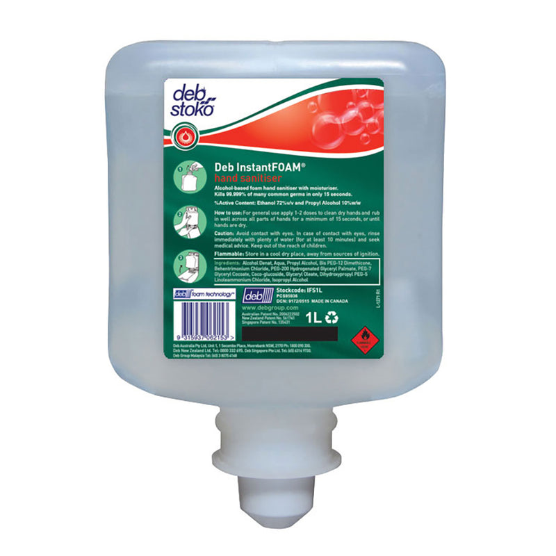 Deb Instant Foam Sanitiser 1L Default Title