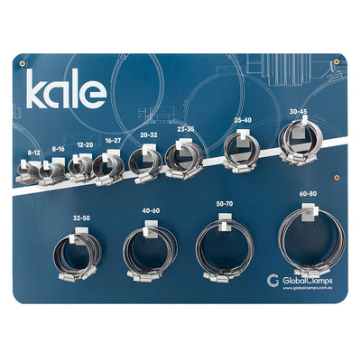 Kale 102pc Wall Merchandiser w/Stock WD 9/12mm W3** Default Title