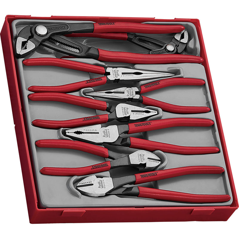 Teng 8pc Plier Set Vinyl Grip Q TT2