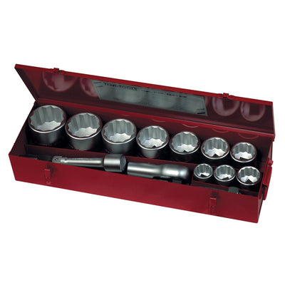 Teng 15pc 1in Dr. MM Reg. Socket Set 12Pnt Default Title