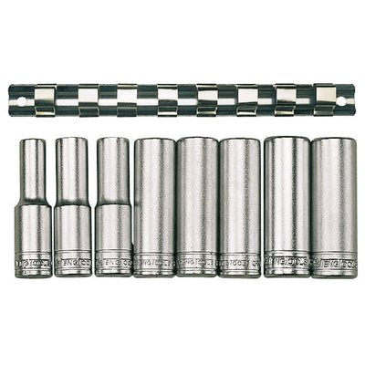 Teng 8pc 1/2in Dr. Deep Socket Set 13-24mm 12Pnt Default Title