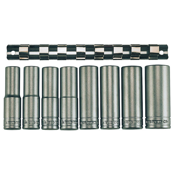 Teng 9pc 1/2in Dr. Deep Socket Set 13-24mm 6Pnt Default Title