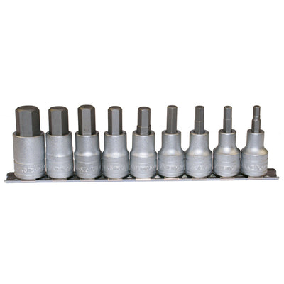 Teng 9pc 1/2in Dr. Hex Socket Set 5-17mm Default Title