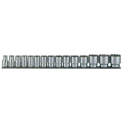 Teng 15pc 1/2in Dr. AF Socket Set 3/8-1-1/4in 12Pnt Default Title