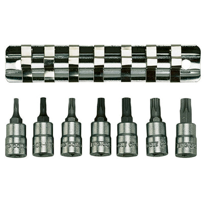 Teng 7pc 1/4in Dr. TX Bit Socket Set 10-40 Default Title