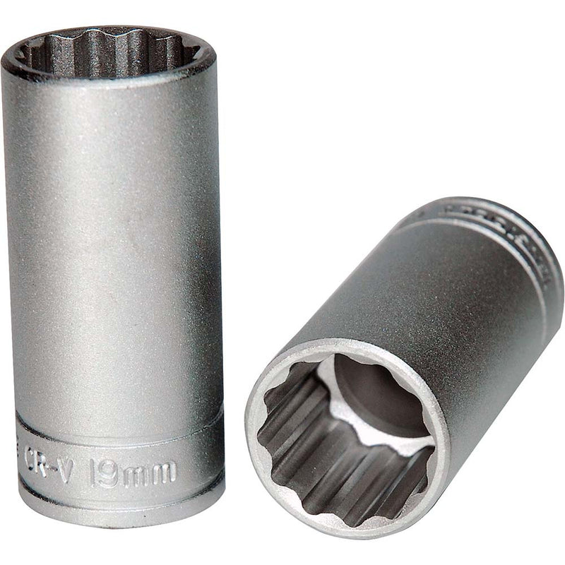 Teng 3/8in Dr. Deep Socket 19mm 12pt Default Title