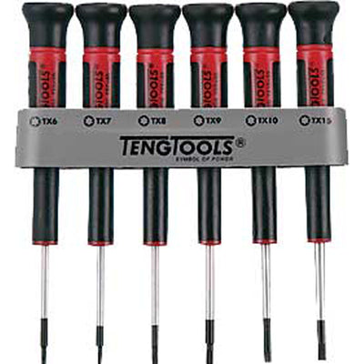 Teng 6pc MD Mini TX Screwdriver Set w/ Holder Default Title