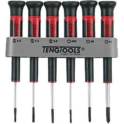 Teng 6pc MD Mini Screwdriver Set w/ Holder Default Title