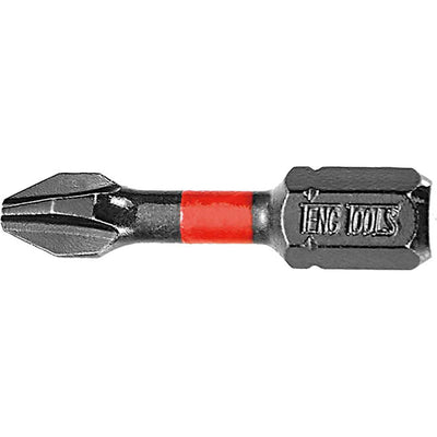 Teng 1pc 1/4in PH#1 Impact Screwdriver Bit 30mm Default Title