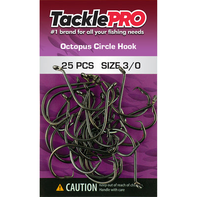 TacklePro Octopus Circle Hook 3/0 - 25pc Default Title