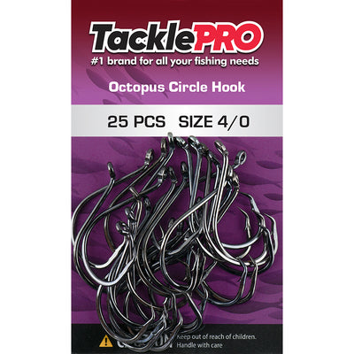 TacklePro Octopus Circle Hook 4/0 - 25pc Default Title