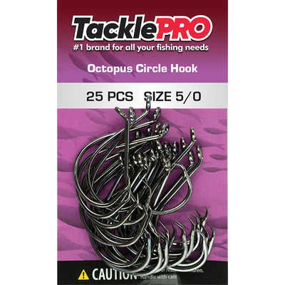 TacklePro Octopus Circle Hook 5/0 - 25pc Default Title
