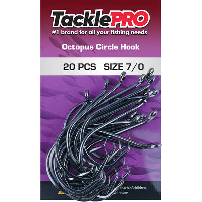 TacklePro Octopus Circle Hook 7/0 - 20pc Default Title