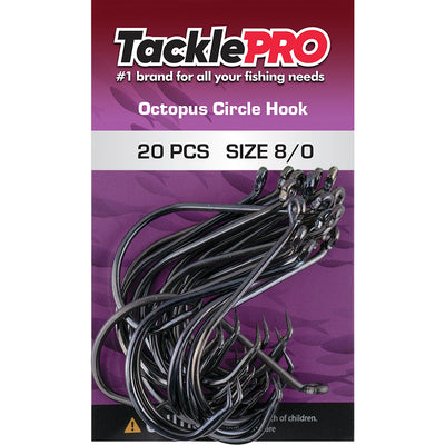 TacklePro Octopus Circle Hook 8/0 - 20pc Default Title