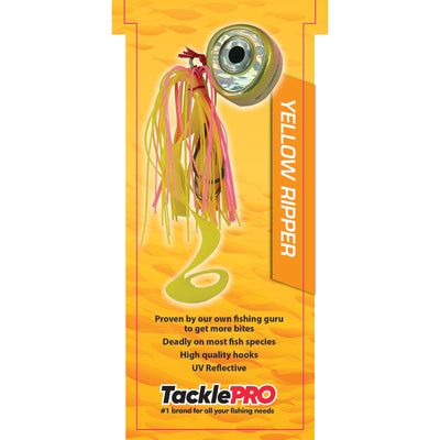 TacklePro Kabura Lure 140gm - Yellow Ripper Default Title