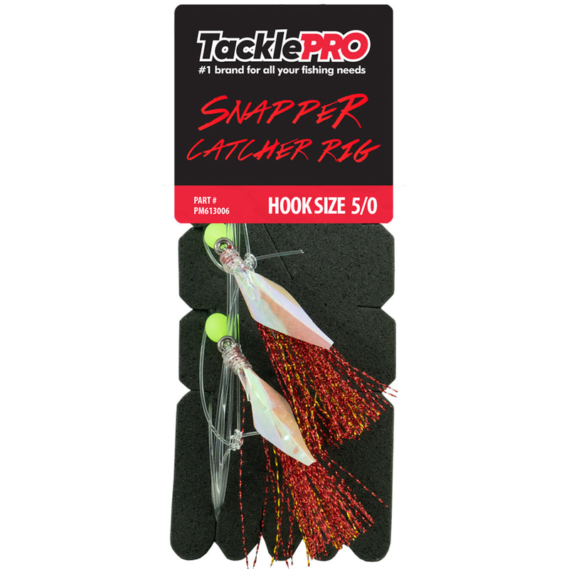 TacklePro Snapper Catcher Red - 5/0 Default Title