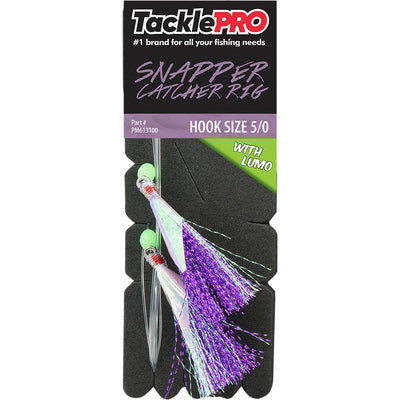 TacklePro Snapper Catcher Purple & Lumo - 5/0 Default Title