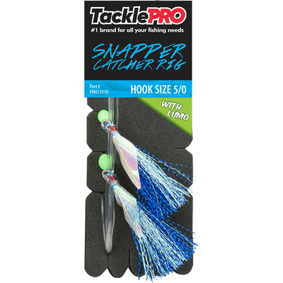 TacklePro Snapper Catcher Blue & Lumo - 5/0 Default Title