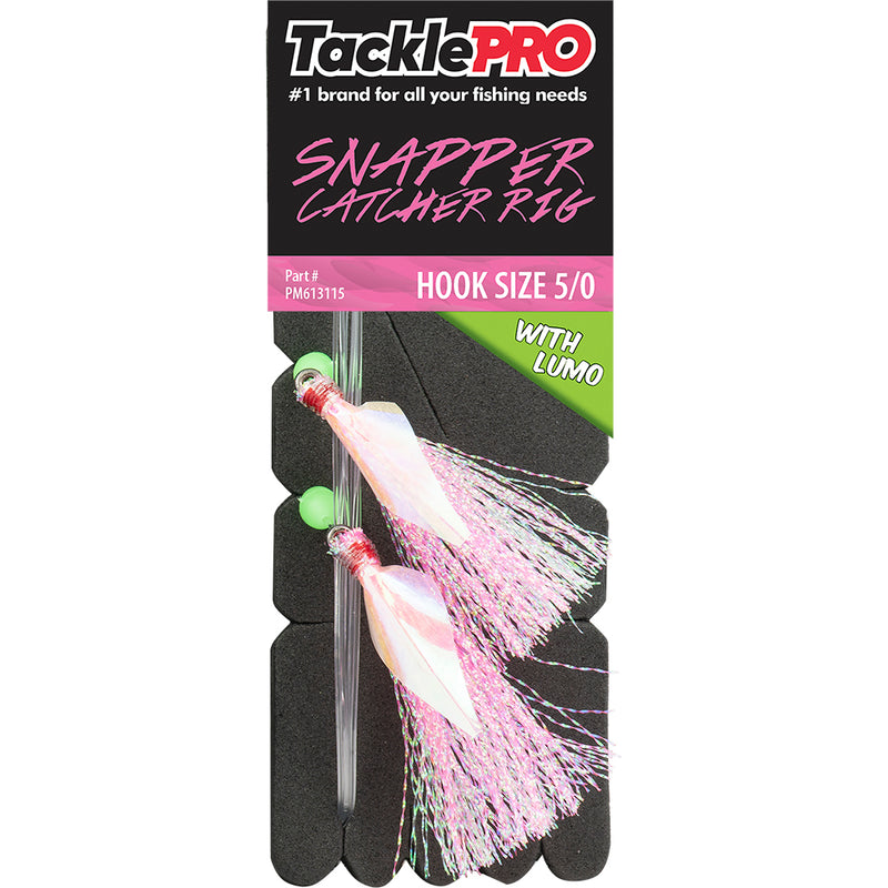 TacklePro Snapper Catcher Pink & Lumo - 5/0 Default Title