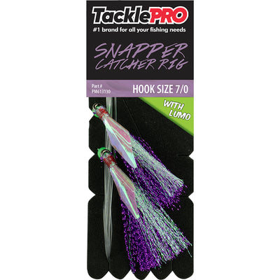 TacklePro Snapper Catcher Purple & Lumo - 7/0 Default Title