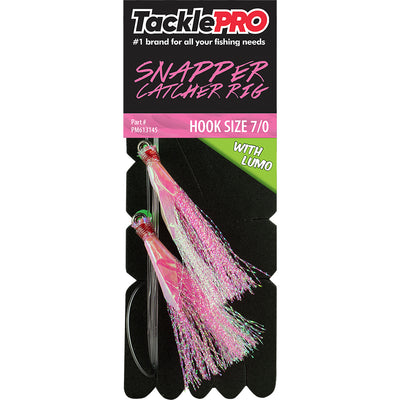 TacklePro Snapper Catcher Pink & Lumo - 7/0 Default Title