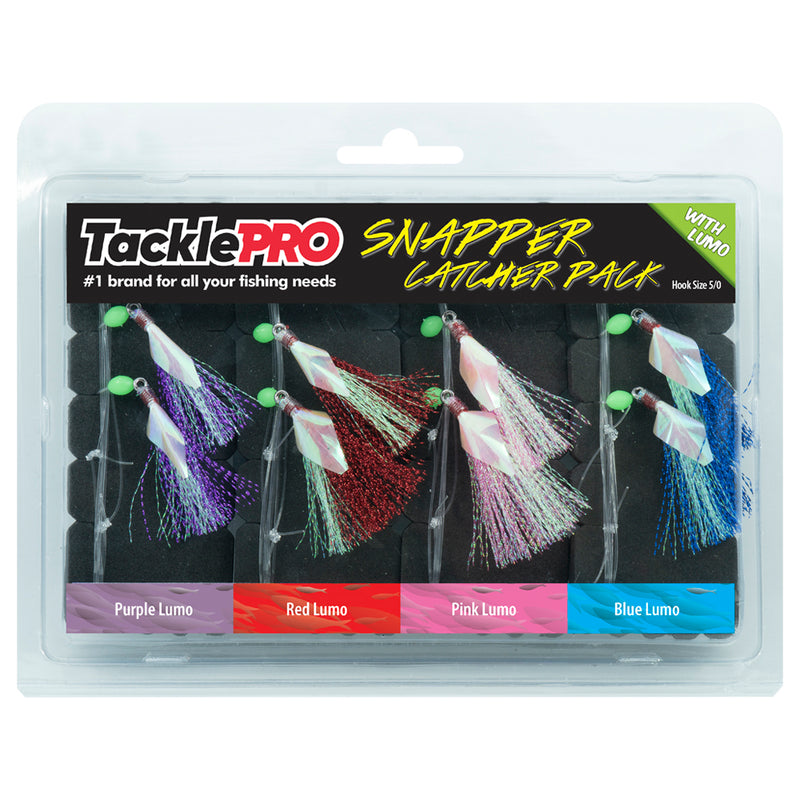 TacklePro Snapper Catcher Lumo Four Pack - 5/0 Default Title