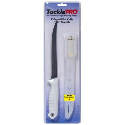 TacklePro 8" Fillet Knife With Sheath - 210mm Default Title