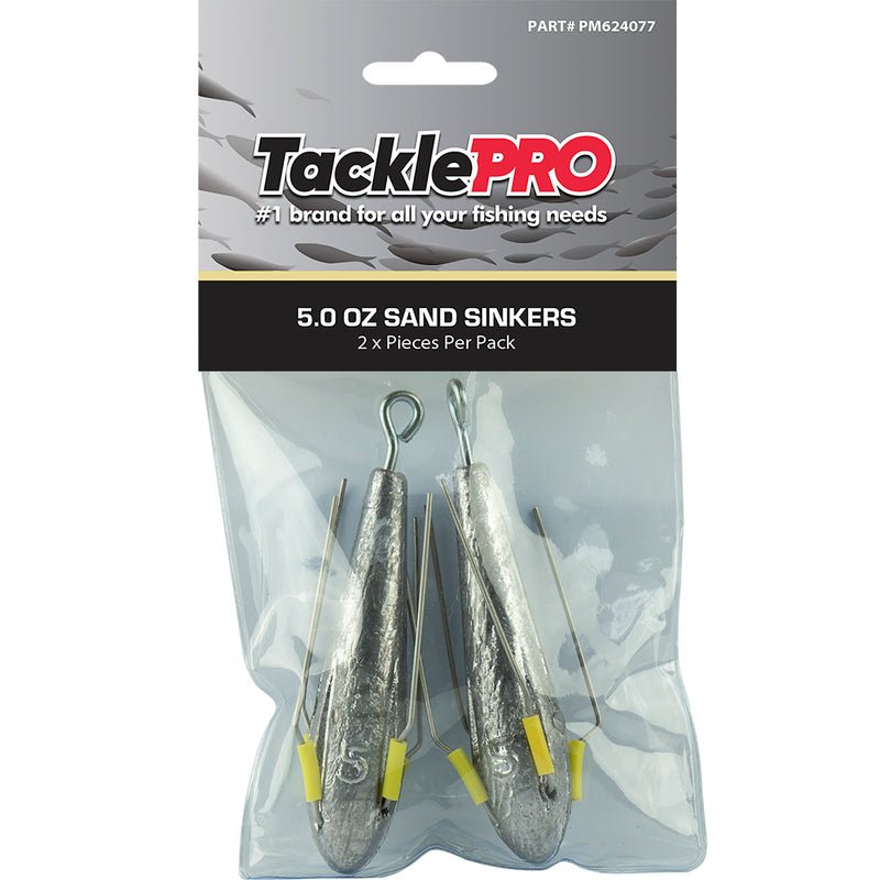 TacklePro Sand Sinker 5.0oz - 2pc Default Title