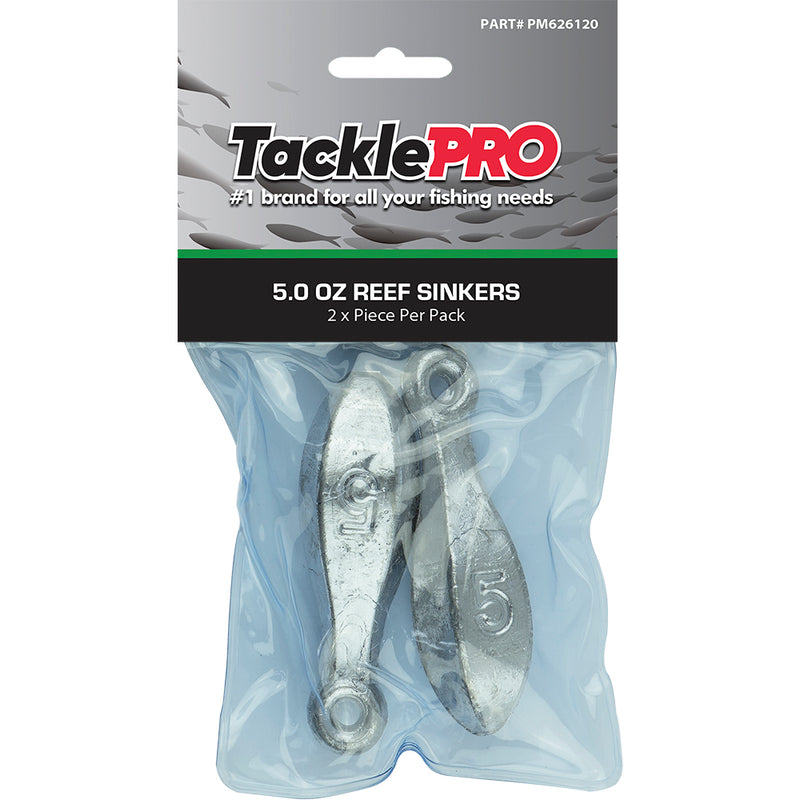 TacklePro Reef Sinker 5.0oz - 2pc Pack Default Title