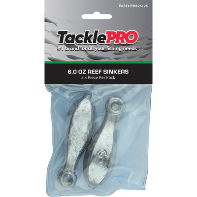 TacklePro Reef Sinker 6.0oz - 2pc Pack Default Title