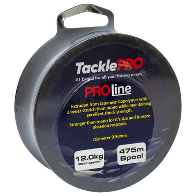 TacklePro ProLine 12.0kg/25lb - 475m Spool Default Title