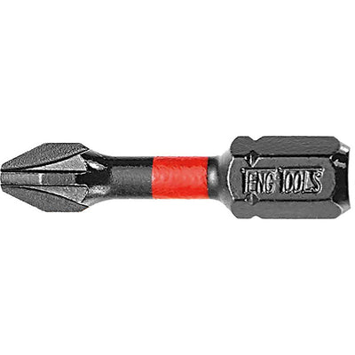 Teng 1pc 1/4in PZ#1 Impact Screwdriver Bit 30mm Default Title