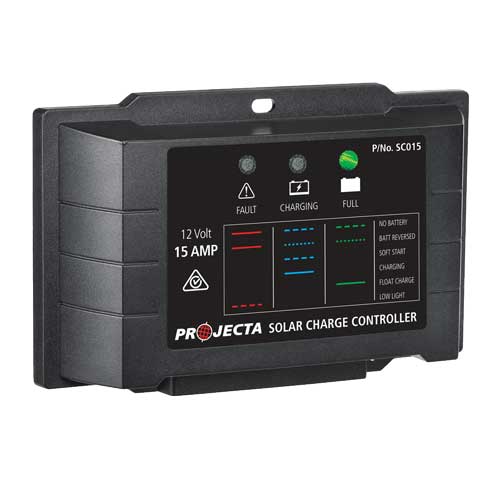 SOLAR CONTROLLER 15A 12V 4 STAGE