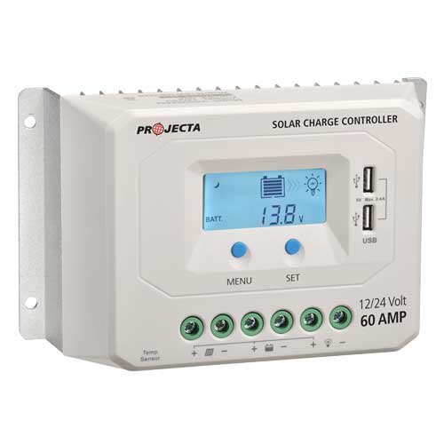 SOLAR CONTROLLER 12/24V 60A 4 STAGE