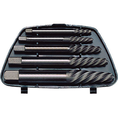 Teng 5pc Screw Extractor Set - Round Shank Default Title