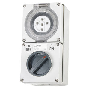 20A 5 Round Pin 500V Switched Socket** Default Title