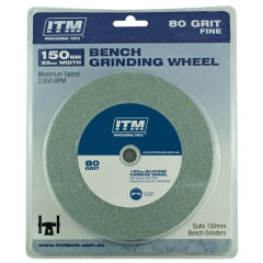 ITM Grinding Wheel Silicone Carbide 150 x 25mm 80 Grit Fine