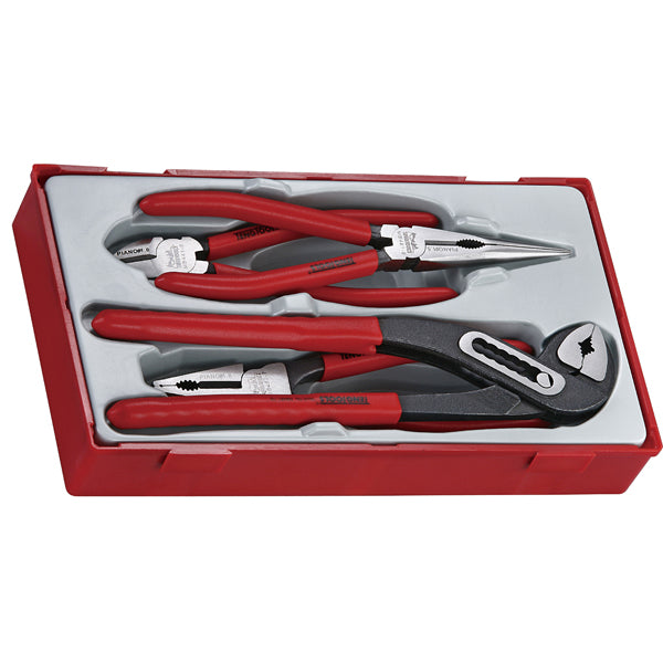 4PC MEGA BITE VINYL GRIP PLIER SET Default Title