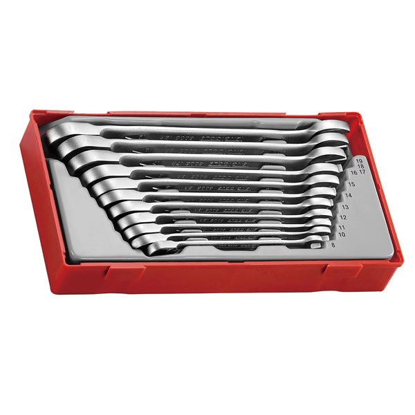 11PC REV. RATCHET ROE COMB. SPANNER SET 8-19MM Default Title