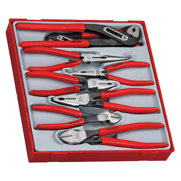 8PC MEGA BITE VINYL GRIP PLIER SET Default Title