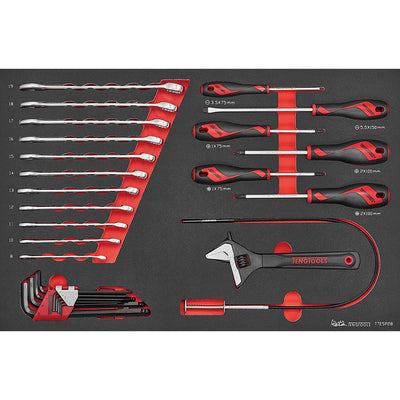 Teng 28pc Spanner & Screwdriver Set (EVA) Default Title