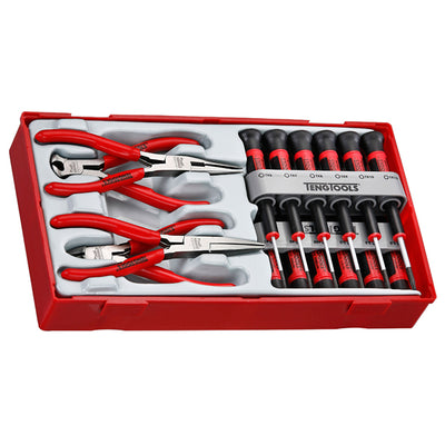 16PC MINI PLIER & SCREWDRIVER SET Default Title