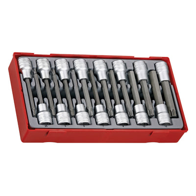 15PC 1/2IN DR. TORX & HEX LONG BITS SOCKET SET Default Title