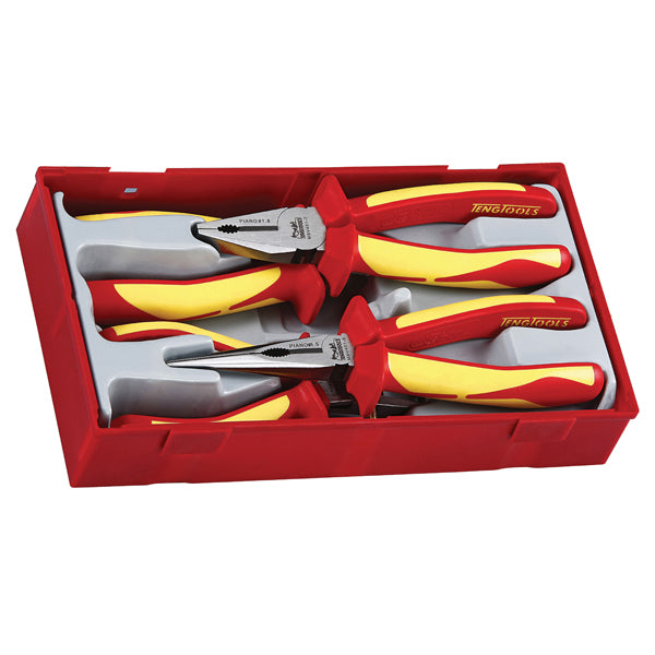 4PC MEGA BITE 1000V VDE PLIER SET Default Title