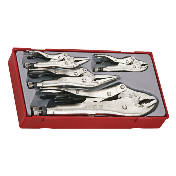 5PC POWER GRIP SELF-LOCKING PLIER SET Default Title